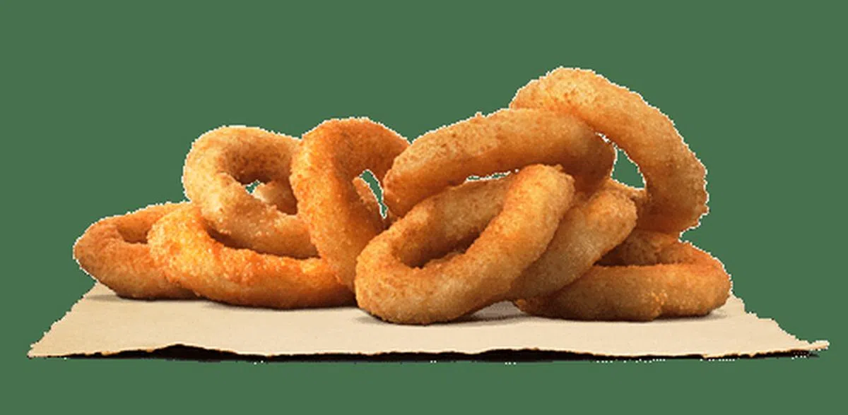 炸得好的洋葱圈会带有自然的甜味。（取自汉堡王官网）