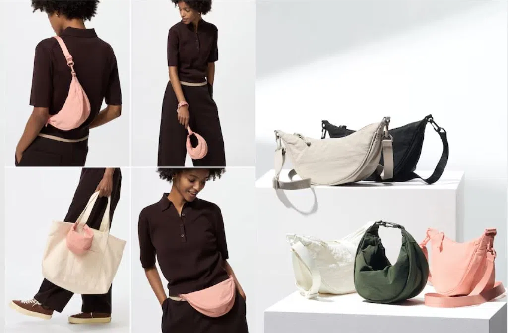 优衣库round ultra mini bag，包小脑洞大，变形方式多。（互联网）