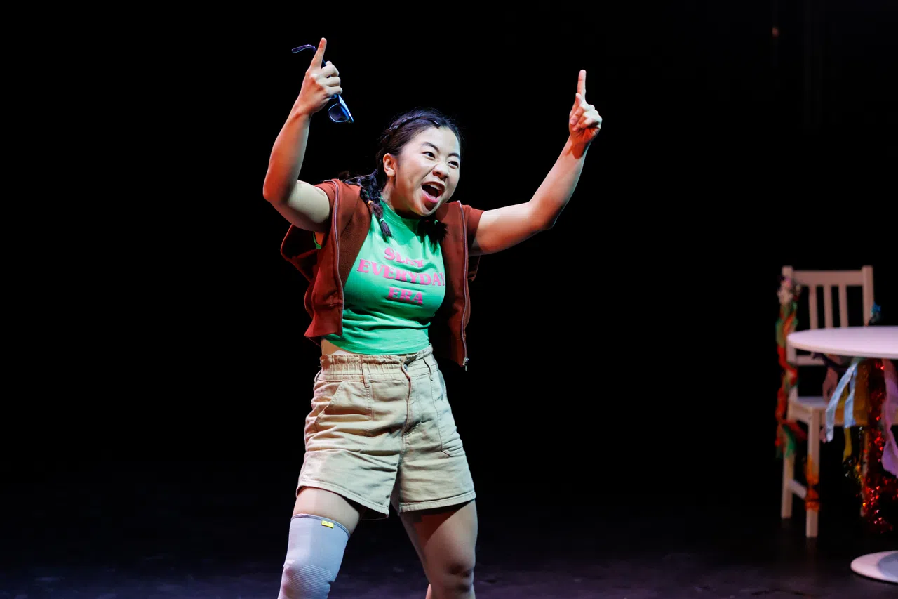 多媒体剧作《我是海藻》由何慧仪编剧和主演。（Lè Studio Photography摄）