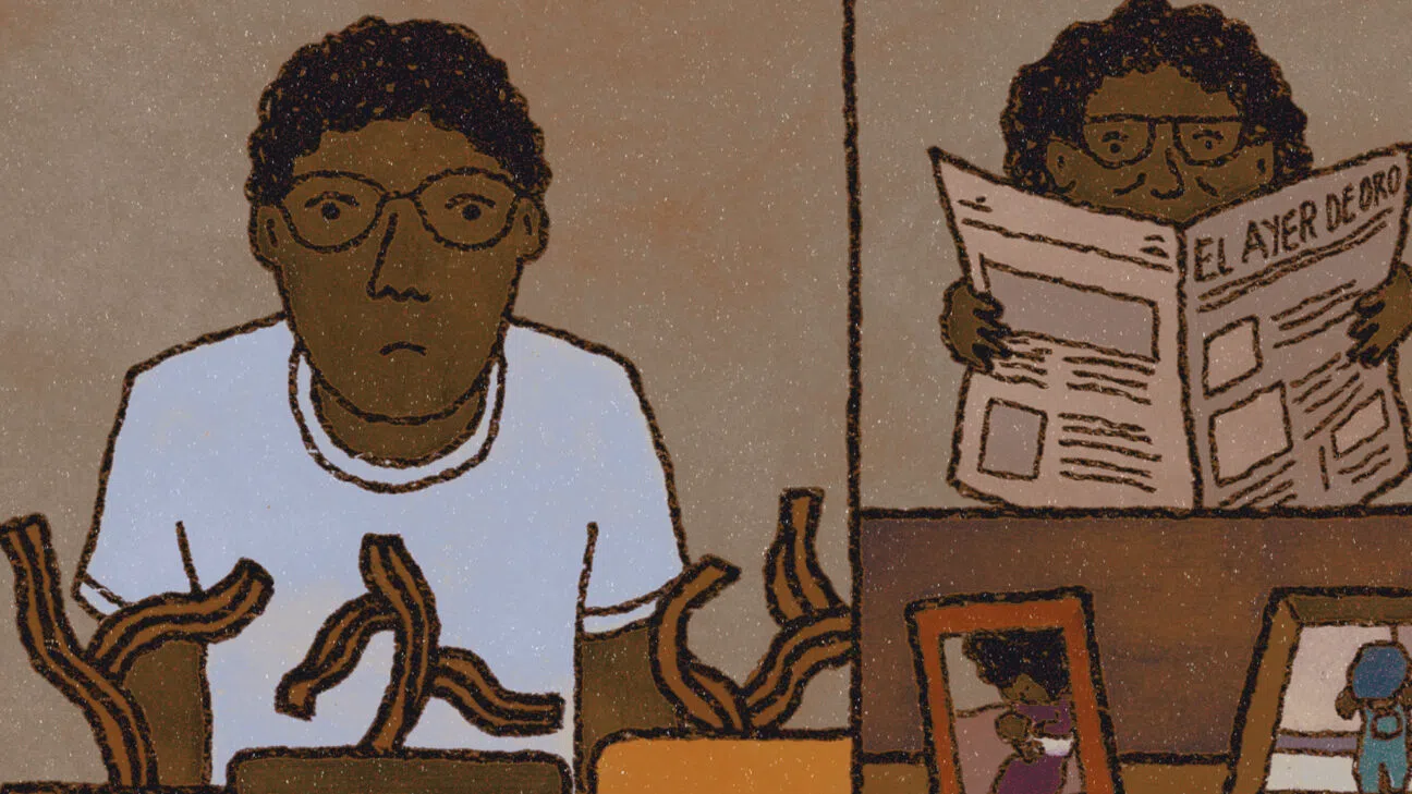 Mauricio探望母亲Olivia，两人在各自的世界里。（互联网）