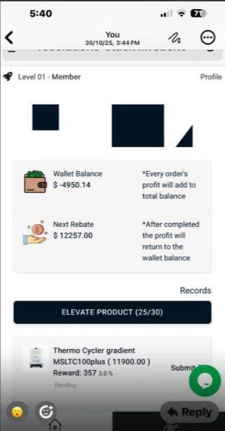 骗子会让受害者执行各种线上任务，例如推广品牌、优化应用程序或完成订单赚取佣金。（新加坡警察部队提供）