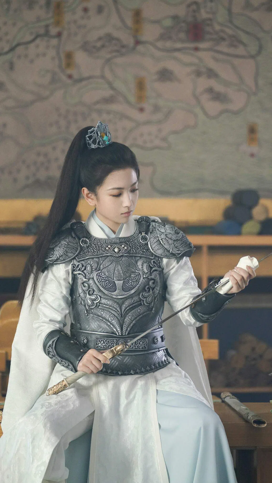 阿念从不懂事的骄纵王姬成长为稳重大姑娘。（取自《长相思》微博）