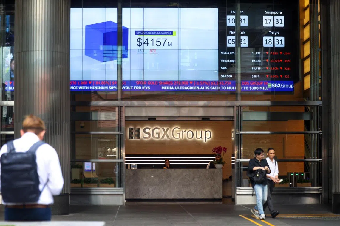 本地股市跌势或将持续分析师：散户不宜抄底| 联合早报