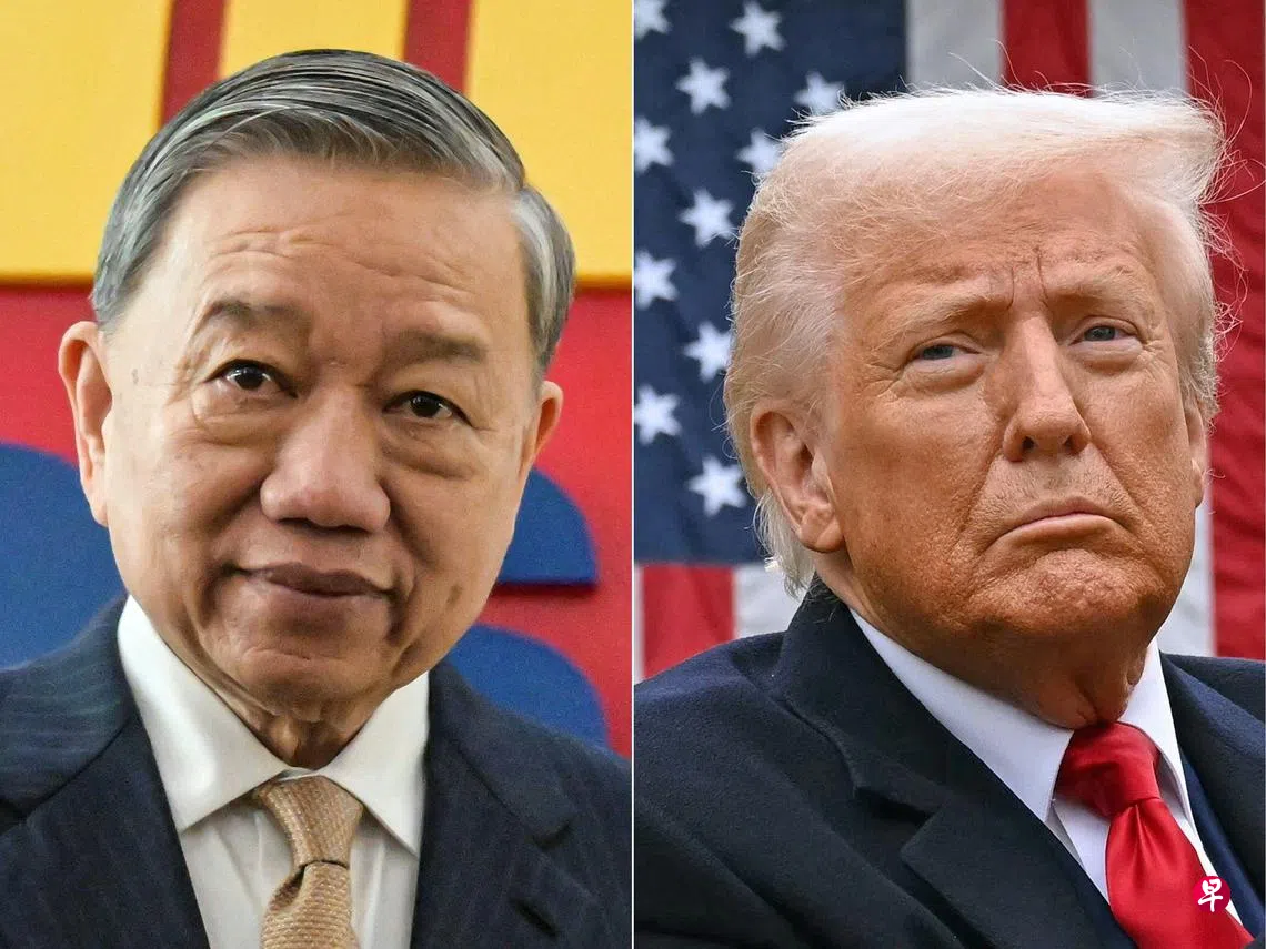 越南领导人苏林要求美国将关税征收推迟至少45天| 联合早报