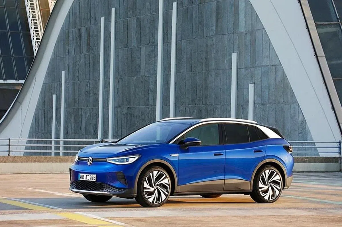 ID.4是福士伟根首款实现零排放的全电动SUV。（照片由车商提供）