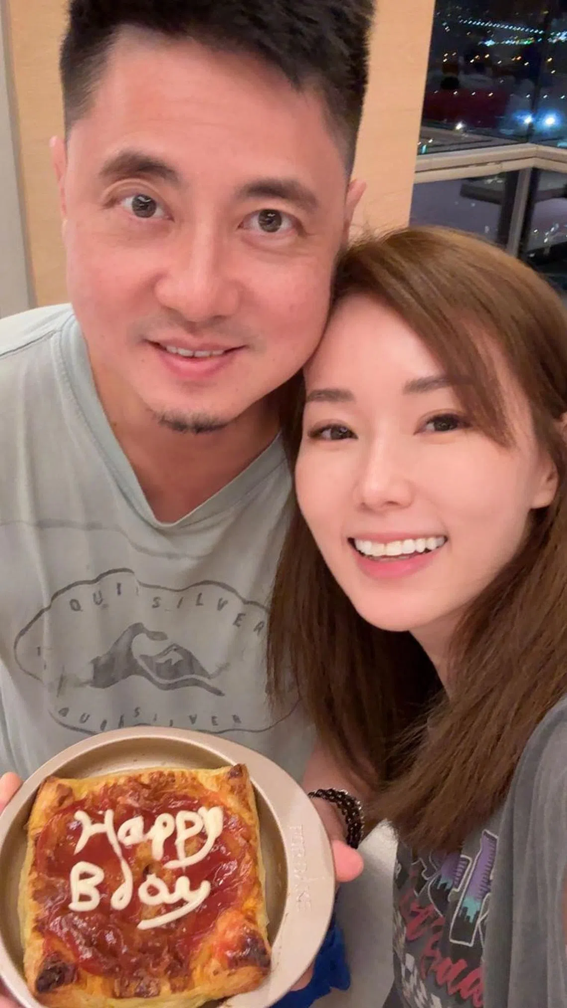 林湘萍记得为9月12日生日的老公炮制惊喜，却忘了9月7日的结婚周年纪念日。（取自林湘萍IG）