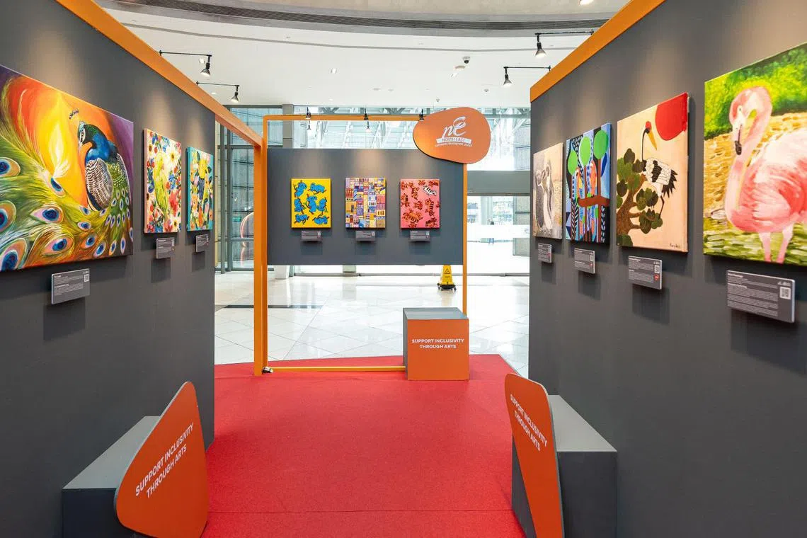 在海湾舫地铁站和滨海湾花园花宆外广场举行的免费展览将举行至6月29日。（取自滨海湾花园网站）