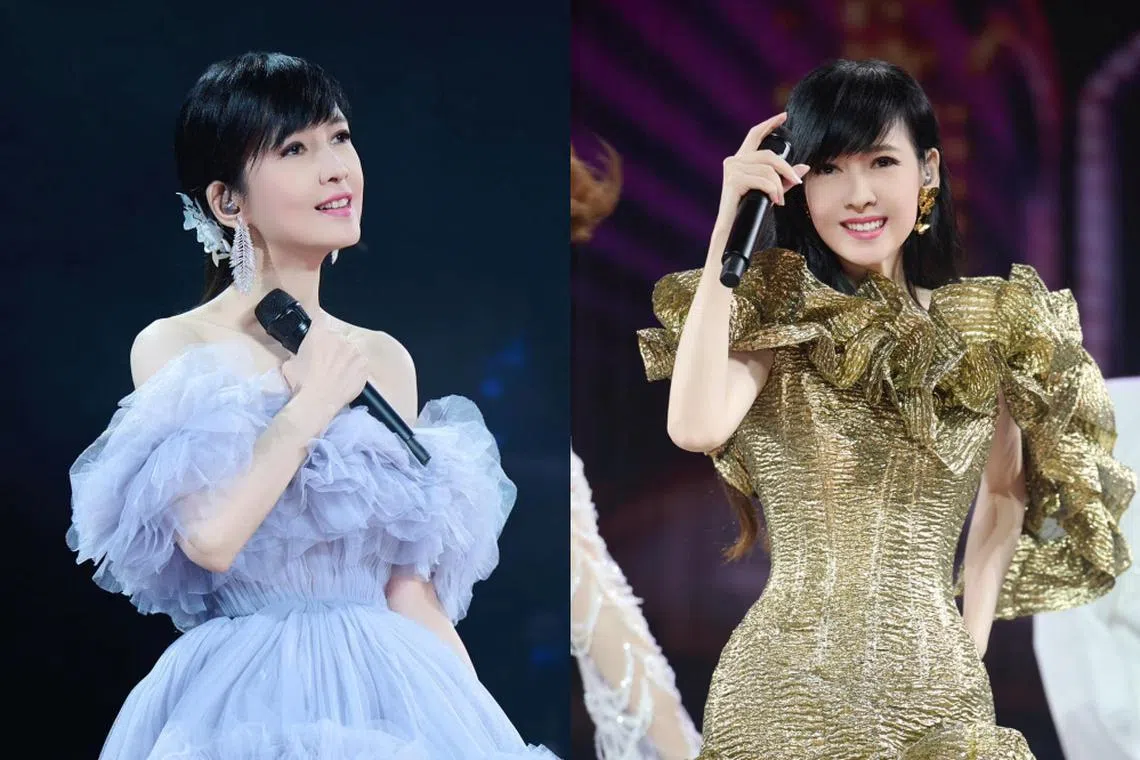 56岁的周慧敏出道39年。（取自周慧敏脸书）