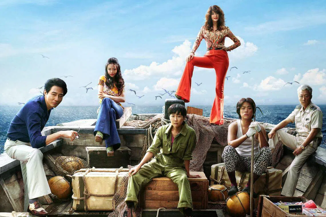 韩剧电影《神鬼海底捞》。（Viu提供）