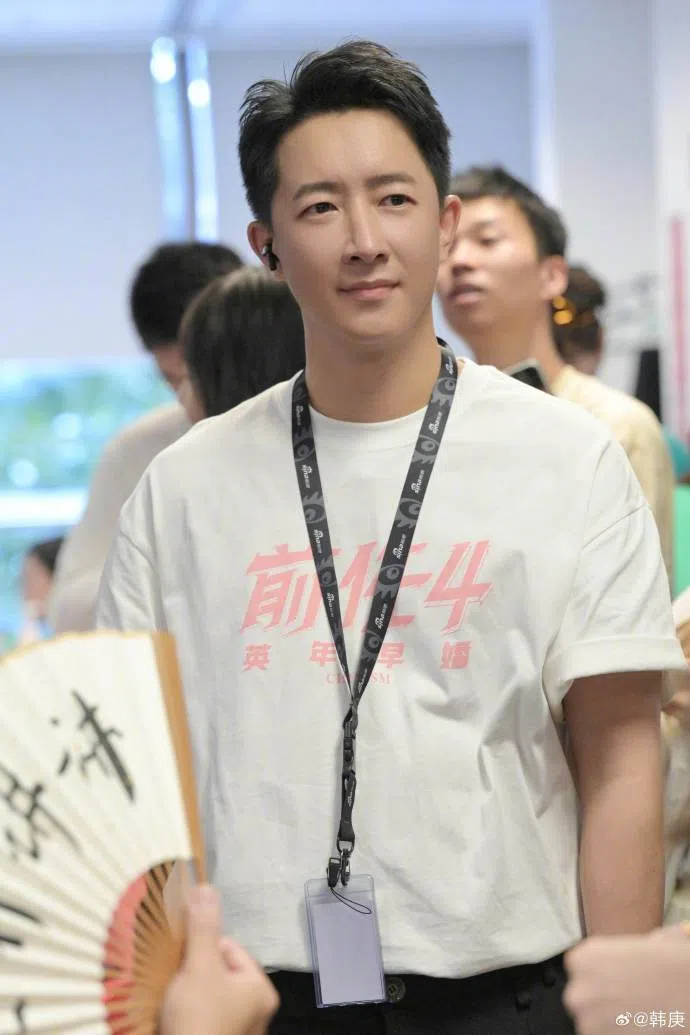 39岁的韩庚出道快20年了。（取自韩庚微博）