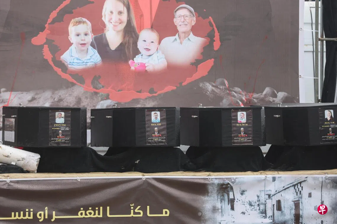 哈马斯首度移交人质遗体 下阶段愿一次释放所有人质| 联合早报