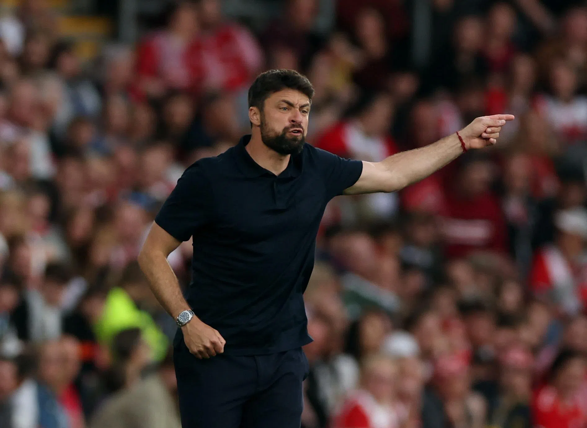 南安普敦少帅马丁放眼再次战胜法尔克，助队升上英超联赛。（路透社）