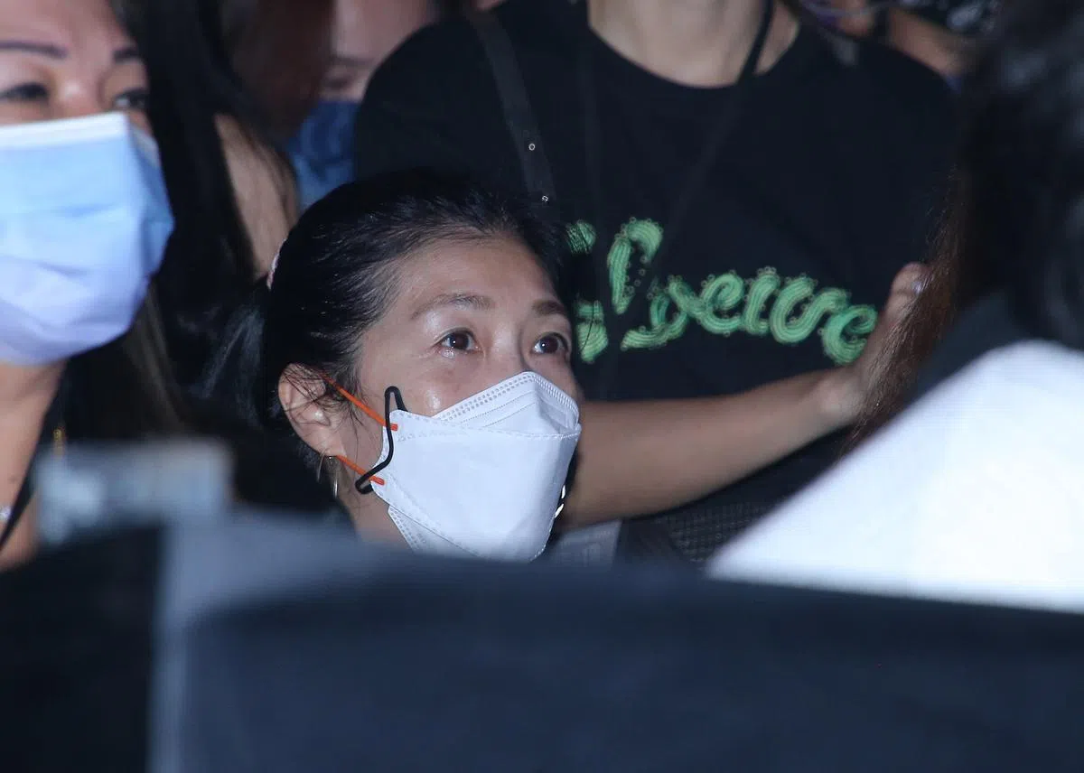 黄嘉千昨晚出席徐若瑄演唱会。（图/互联网）