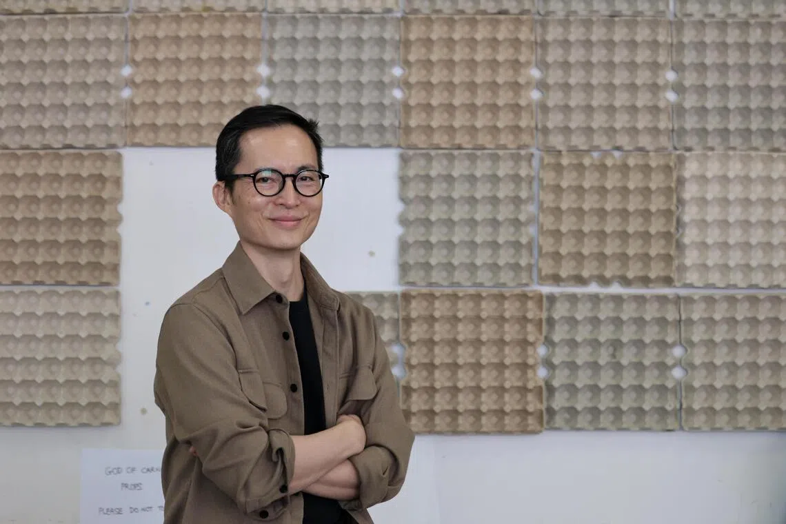 《杀戮之神》由九年剧场艺术总监谢燊杰执导，对原中译版剧本微调。（梁麒麟摄）