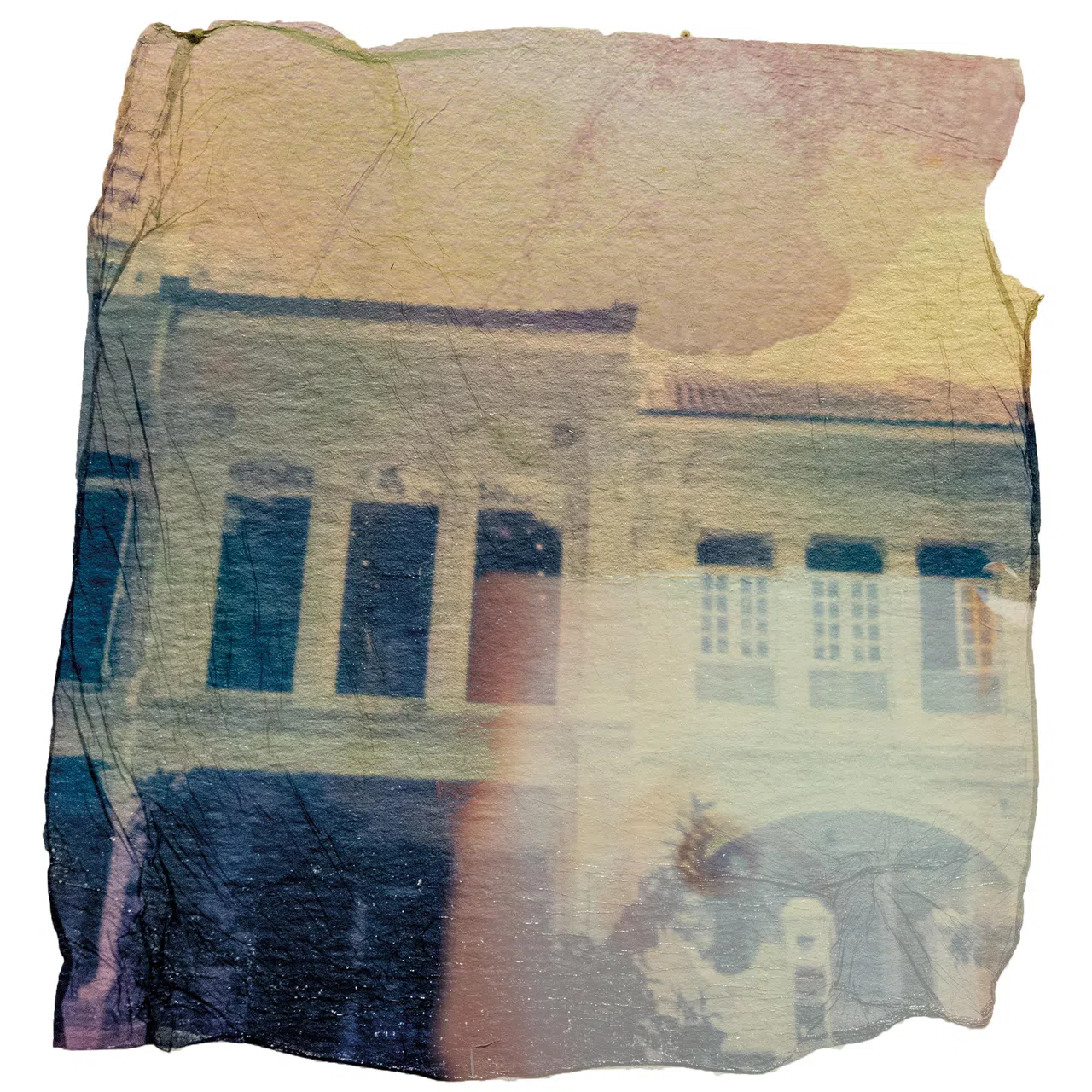 张嘉轩的摄影系列《未来视力处方眼镜》（2025）是自我疗愈的过程。（创作者提供）