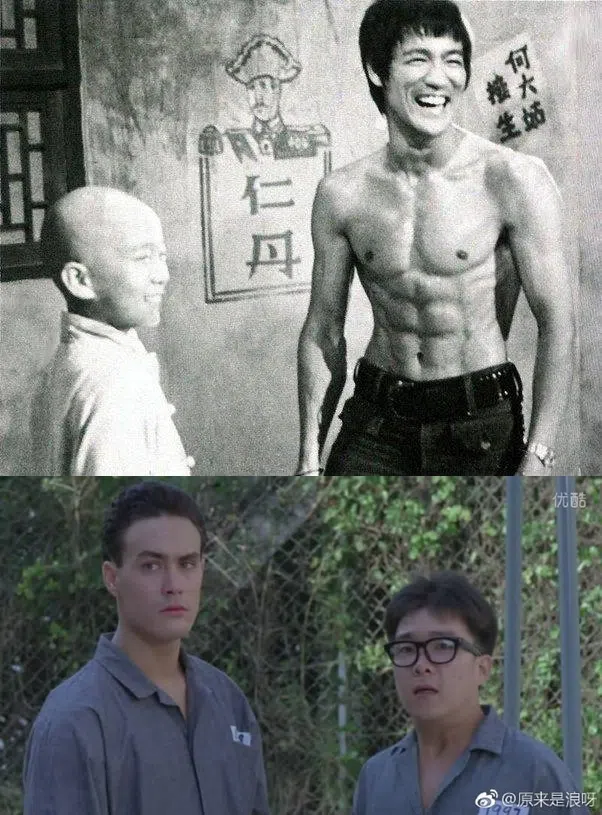 孟海与李小龙父子合作过。（取自孟海脸书）