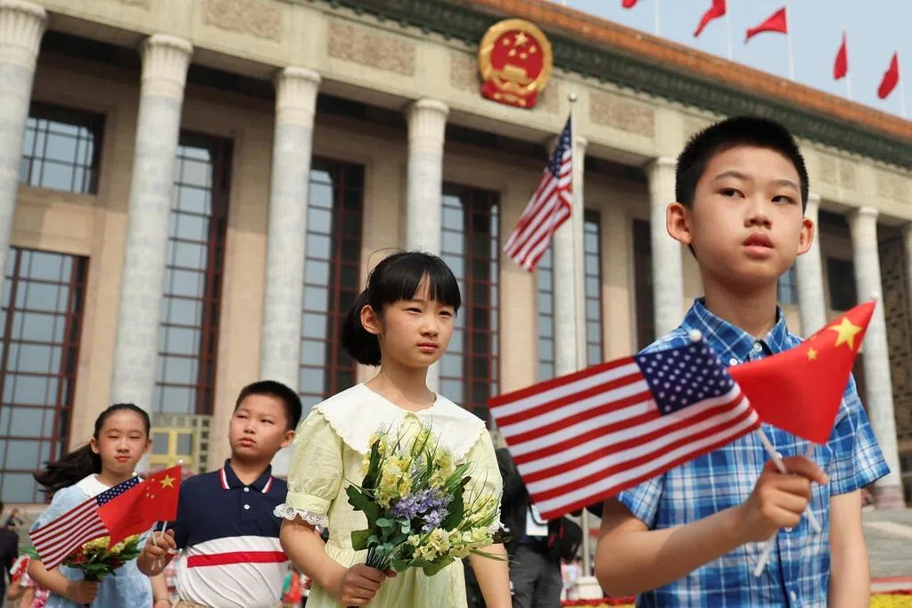 美国总统特朗普本周访华，中国国家主席习近平星期四（5月14日）上午将在北京人民大会堂东门外广场举行欢迎仪式，迎接特朗普一行。