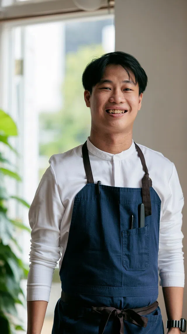 新加坡籍的陈正强，正式接手Jag餐馆主厨棒子。（餐馆提供）