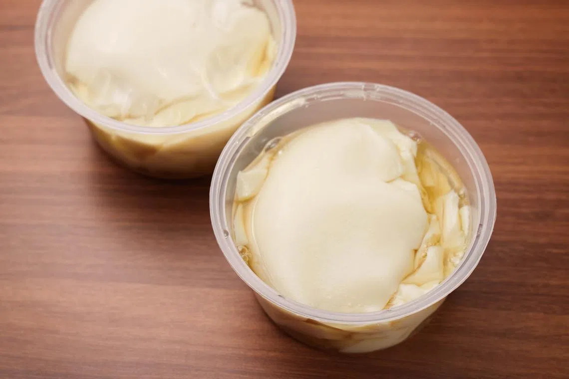 古早味豆花，可尝到黄豆香。（特约黄暐捷摄）