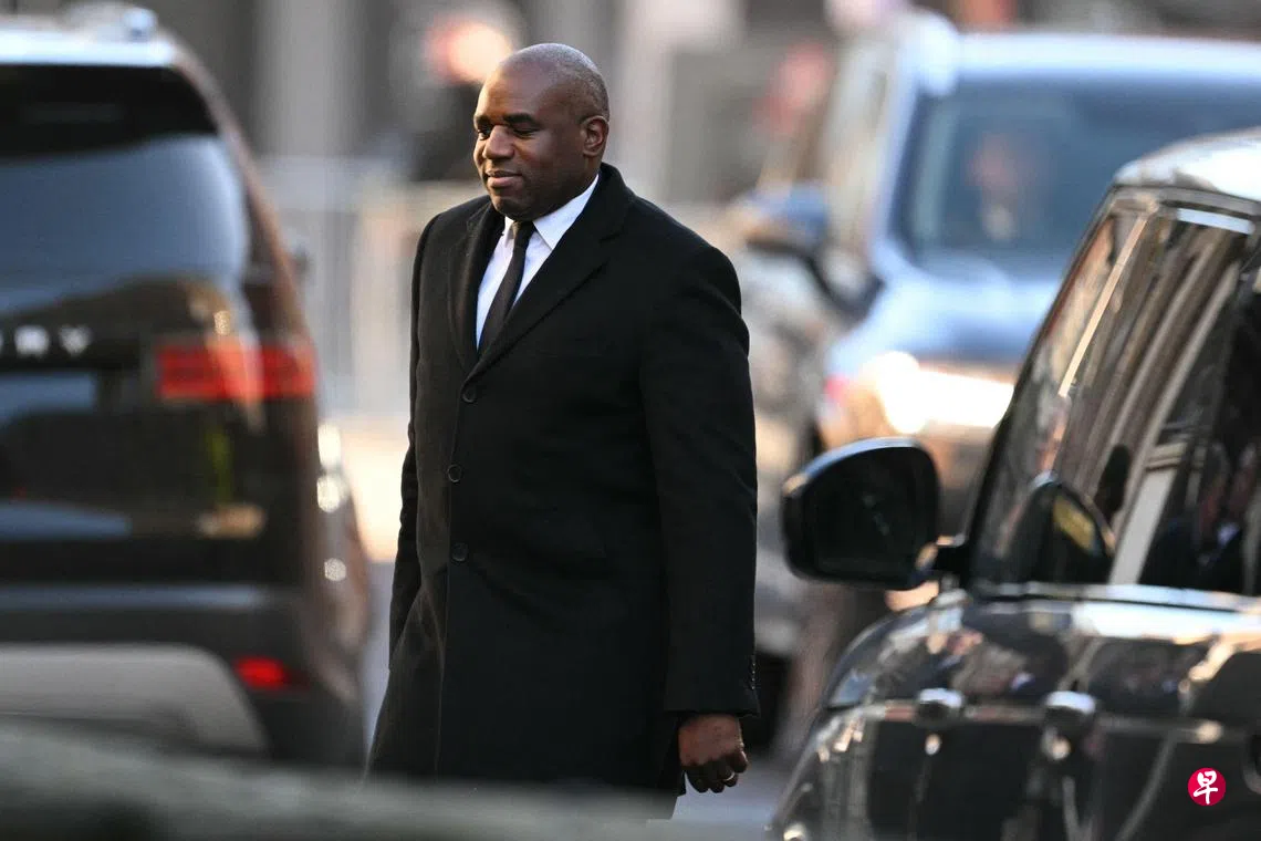 英国外长拉米访乌克兰宣布增援5500万英镑| 联合早报