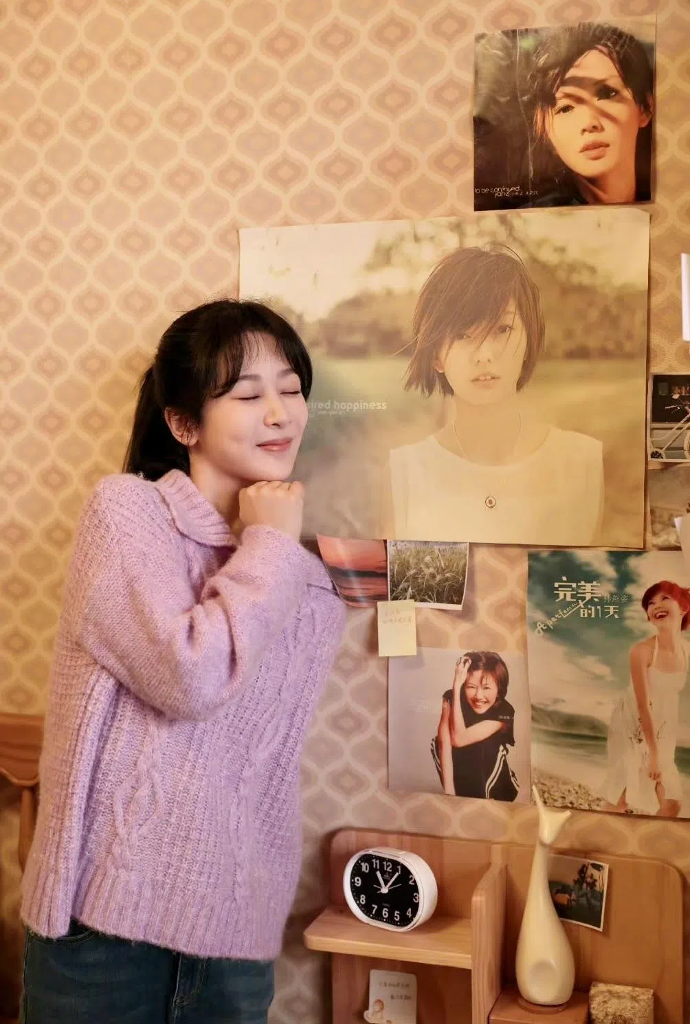 杨紫饰演的黄瀛子在学生时期最喜欢的歌手是孙燕姿，孙燕姿的歌曲一路伴随她成长。（互联网）