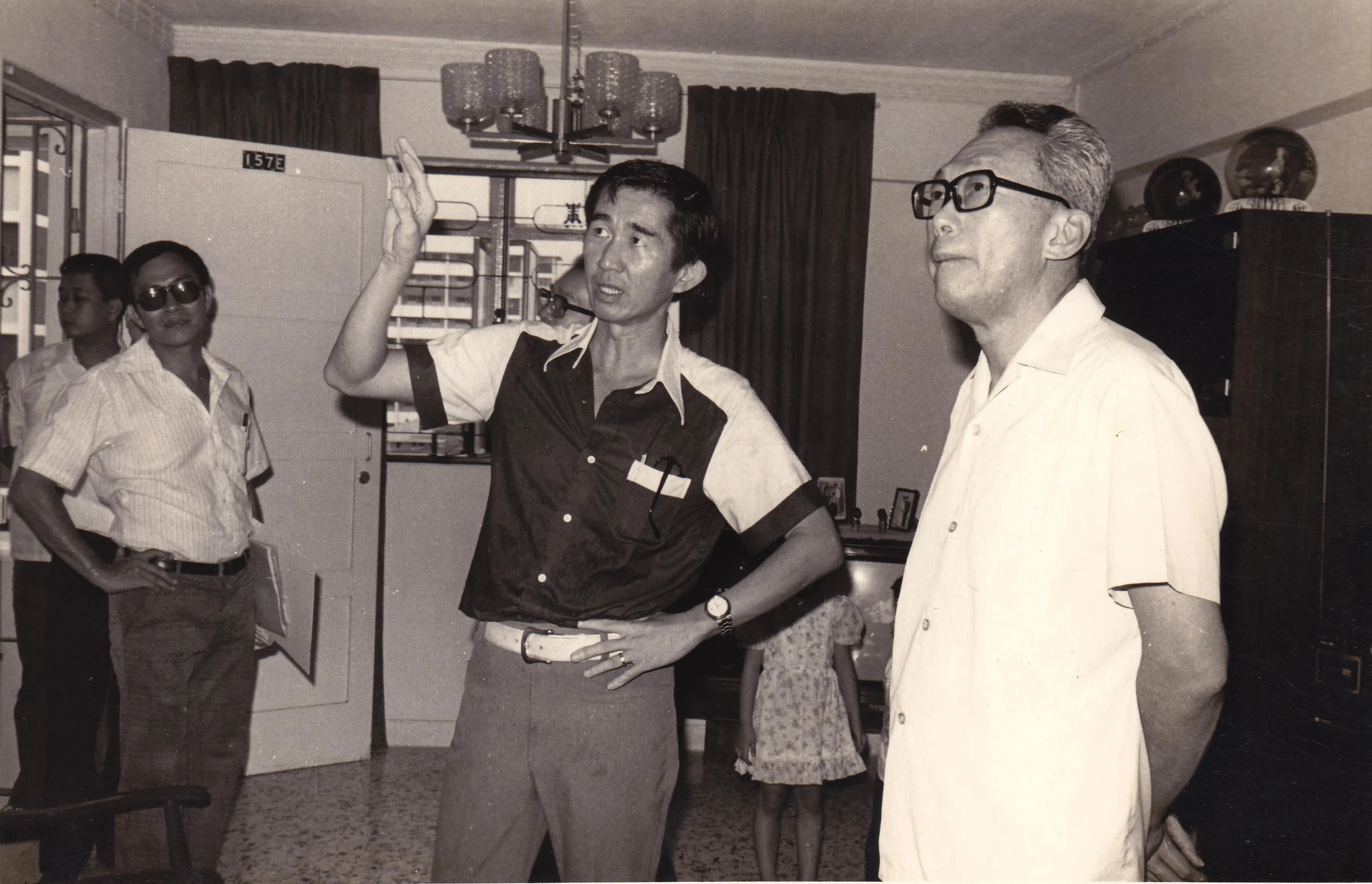 刘太格是执行并推动建国总理李光耀“居者有其屋”愿景的一大功臣。（建屋局提供）