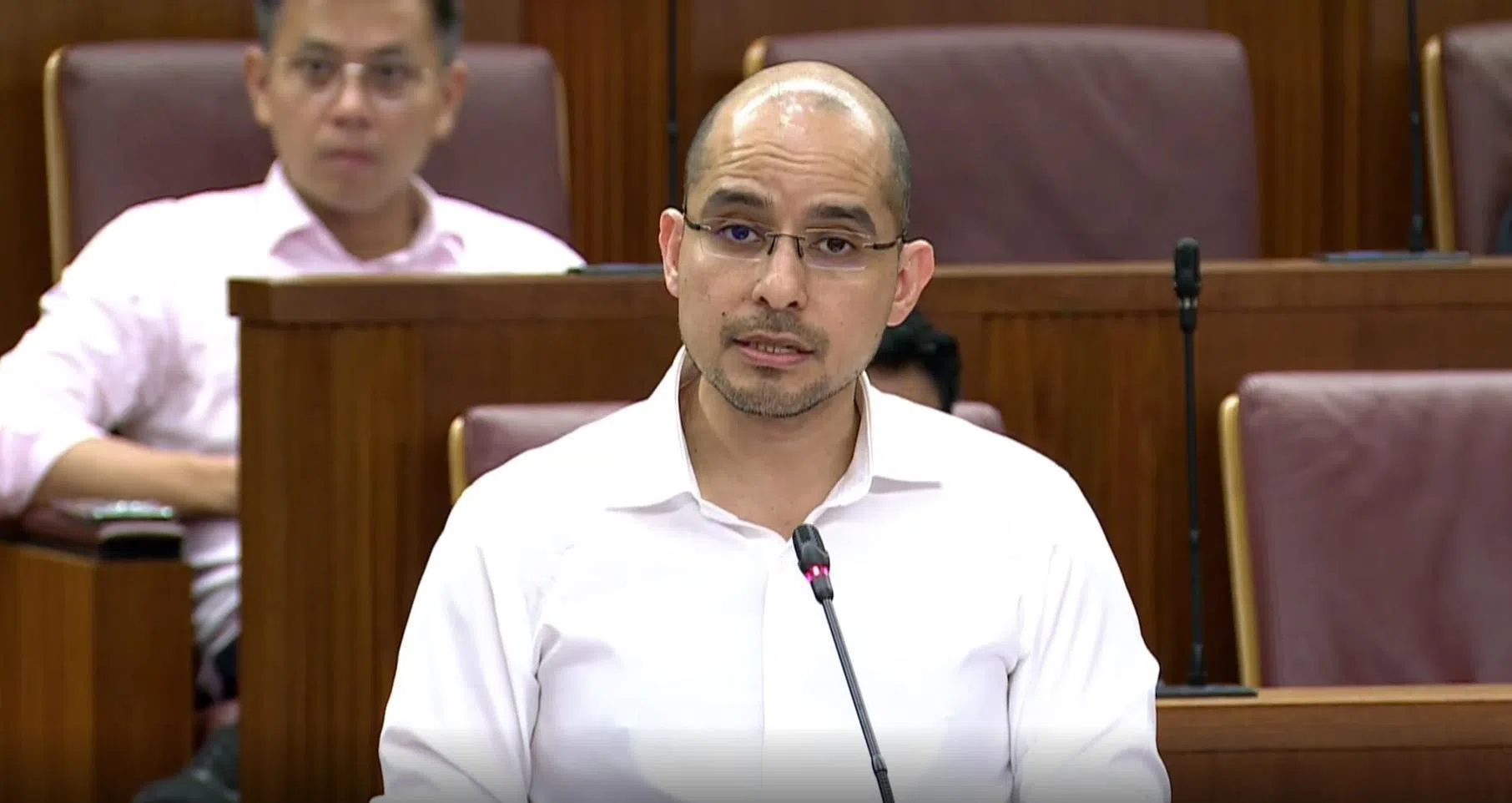 赛义德哈伦指出，惩罚加重可对这类非法行为发挥更强的威慑作用，进而更好地保障公共卫生和安全。（gov.sg视频截图）