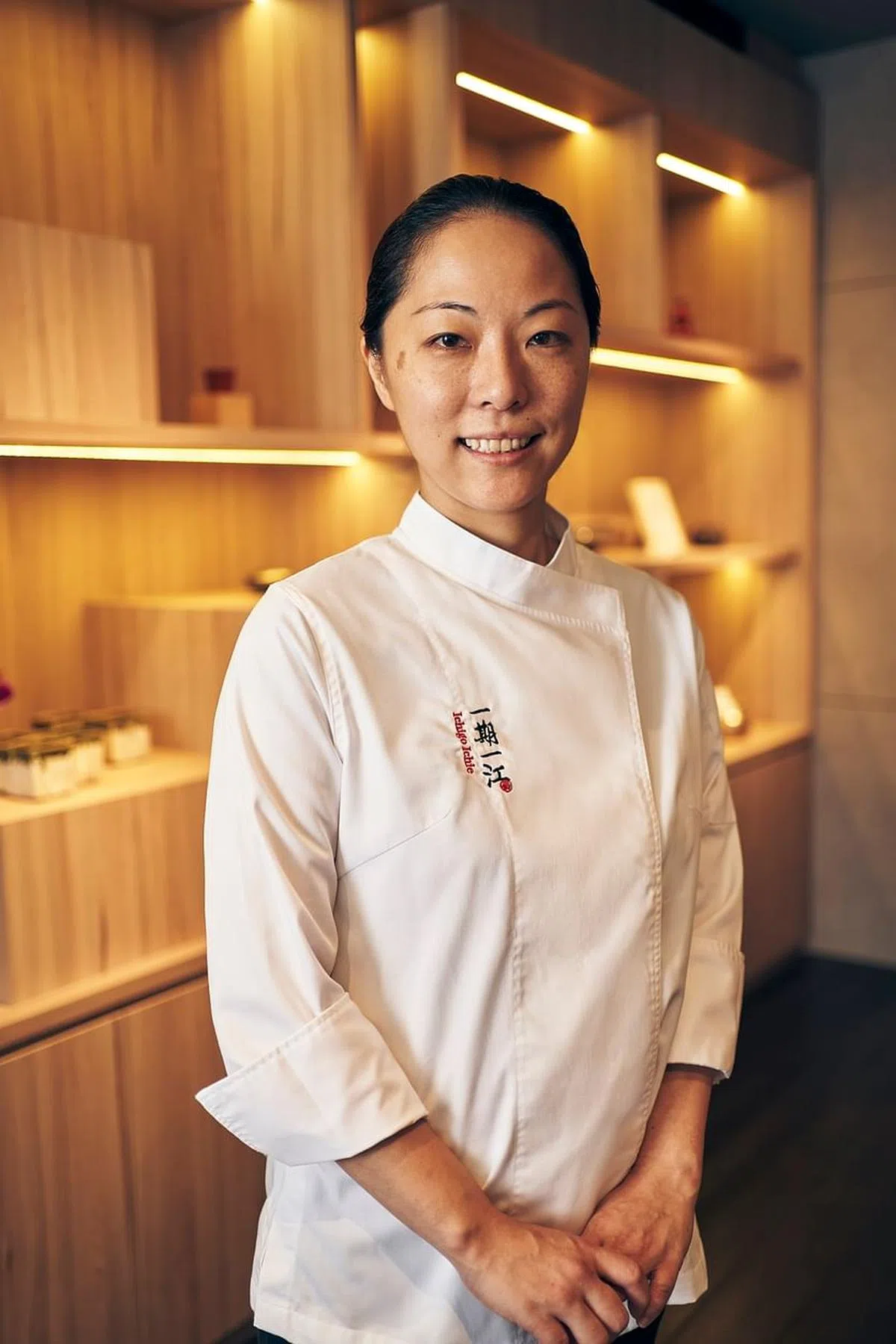 一期一江餐馆主厨江野茜。