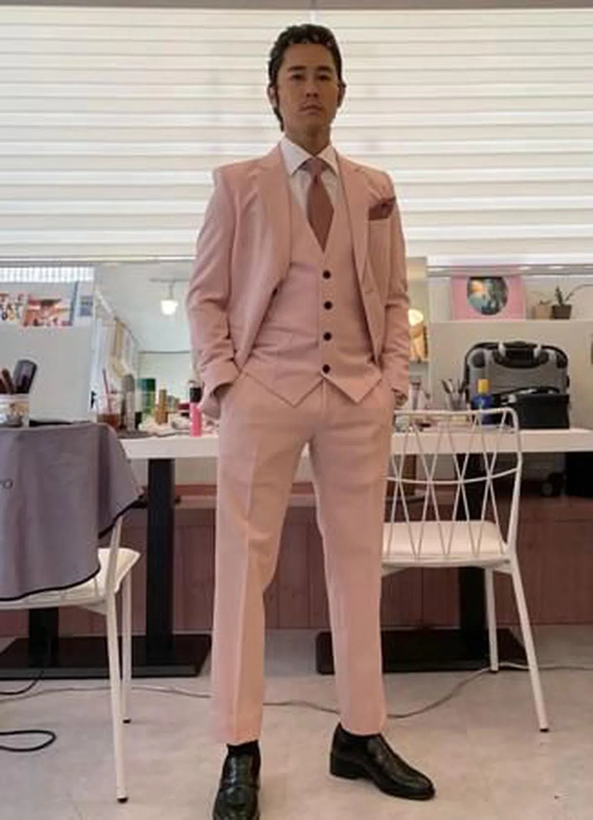 新娘是演员郑泰祐的妹妹。（IG）