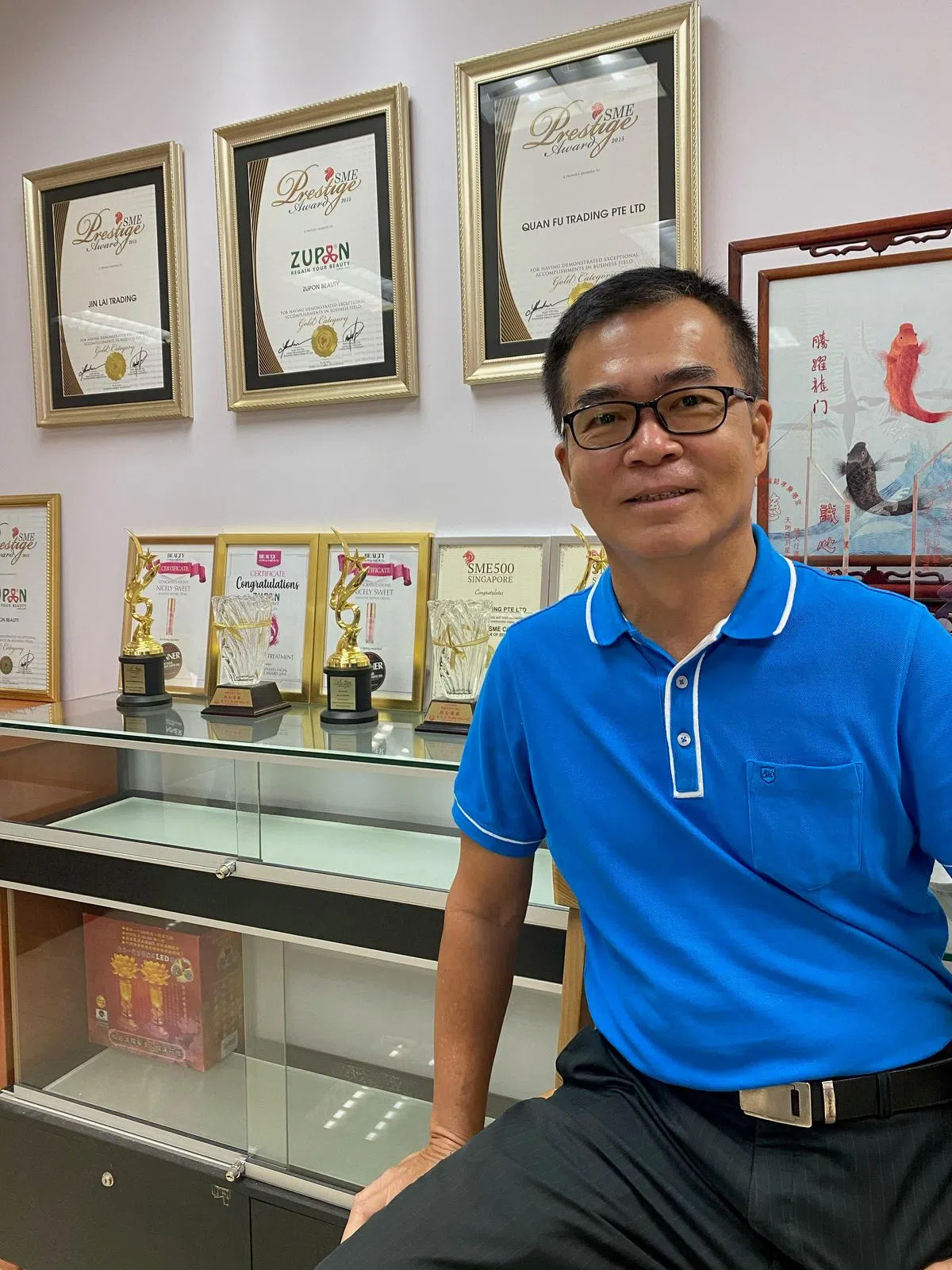 董事经理余孙莱。（受访者提供）