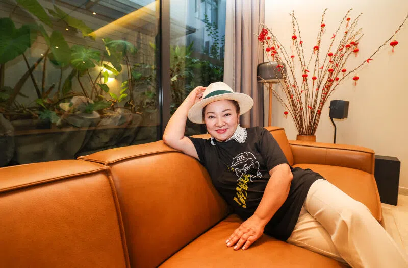 白冰冰来新度假，暂住朋友豪宅。（陈斌勤摄）