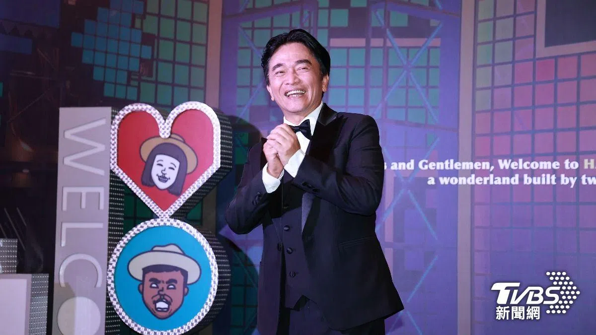 吴宗宪担任陈汉典与Lulu的证婚人。（TVBS新闻网）