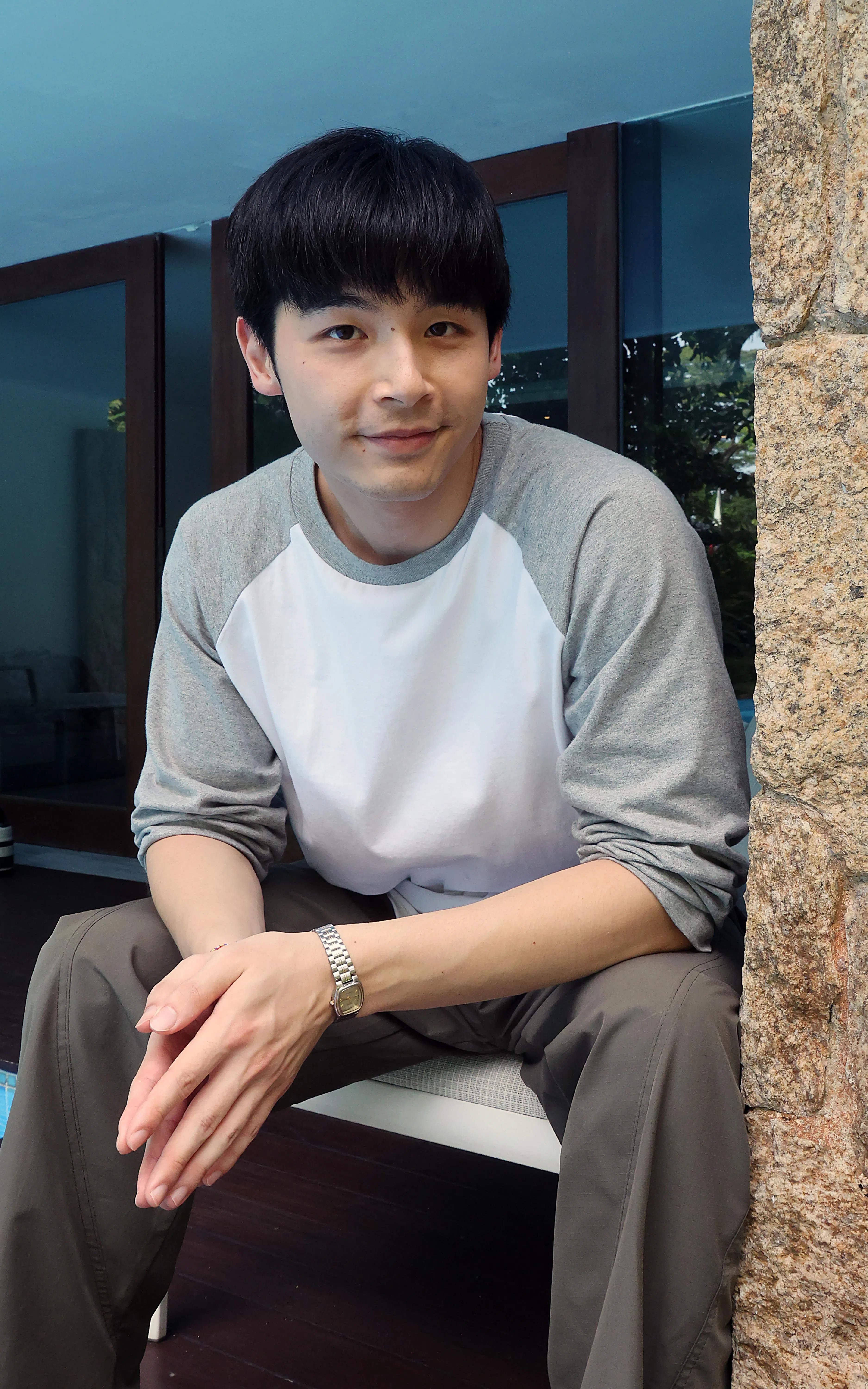 程家颉9月赴日本东京拍戏，在当地住了两个月。（《新明日报》提供）