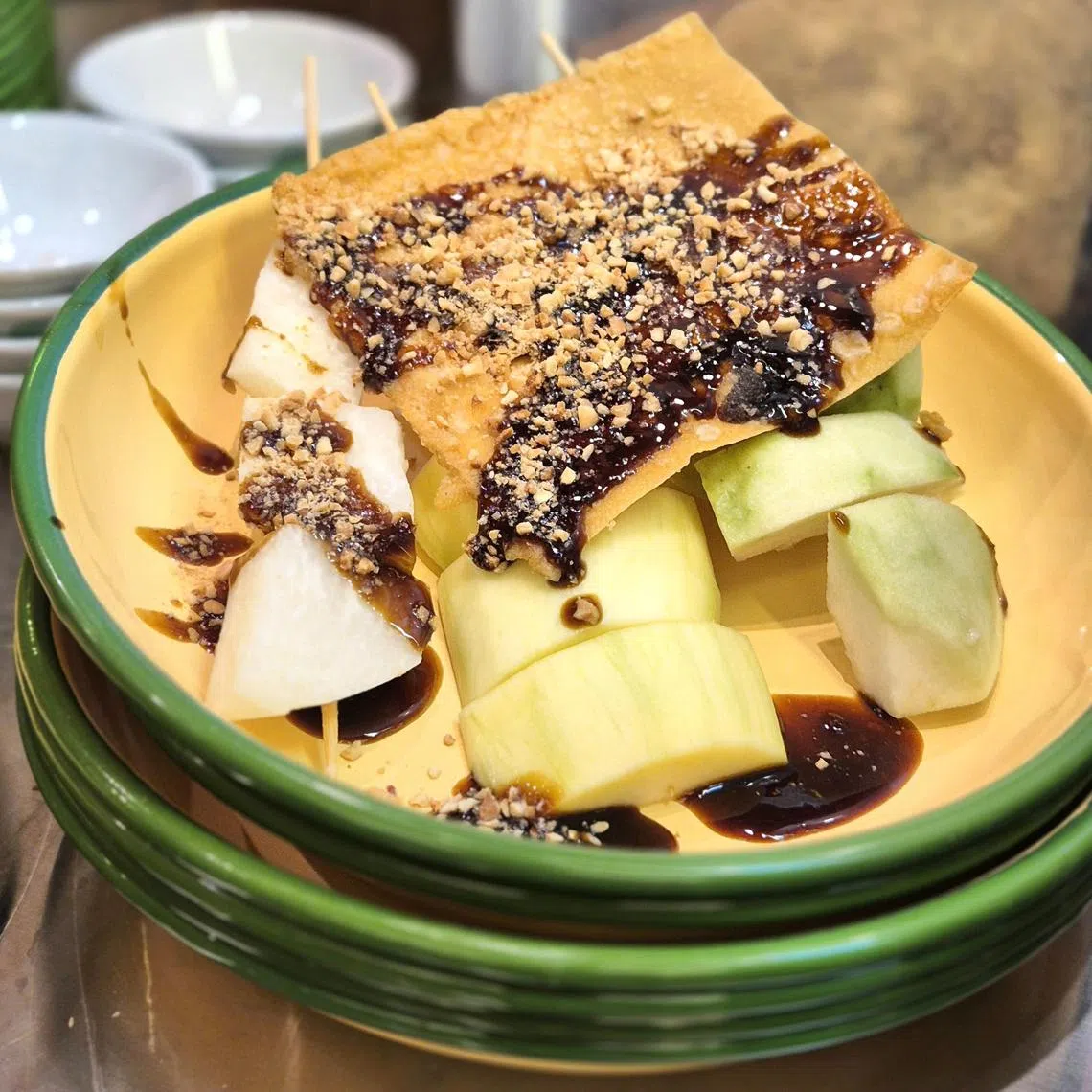 大南洋的槟城风味水果罗惹。（陈爱薇摄）