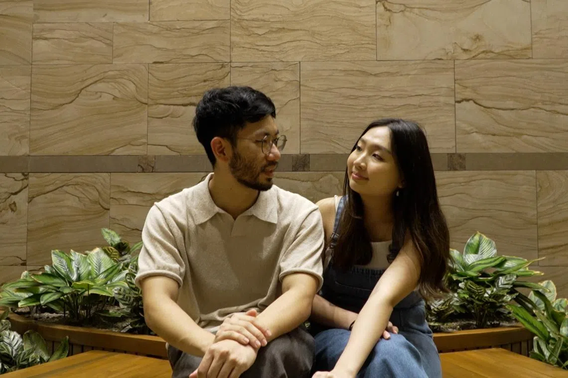 （诗敏认为只要两人有共同的理念和理想，年龄并不是决定结婚与否的关键。（视频截图））
