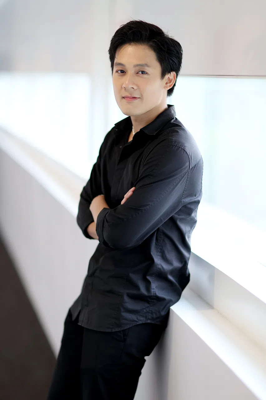 许瑞奇觉得人要学会放下。（龙国雄摄）