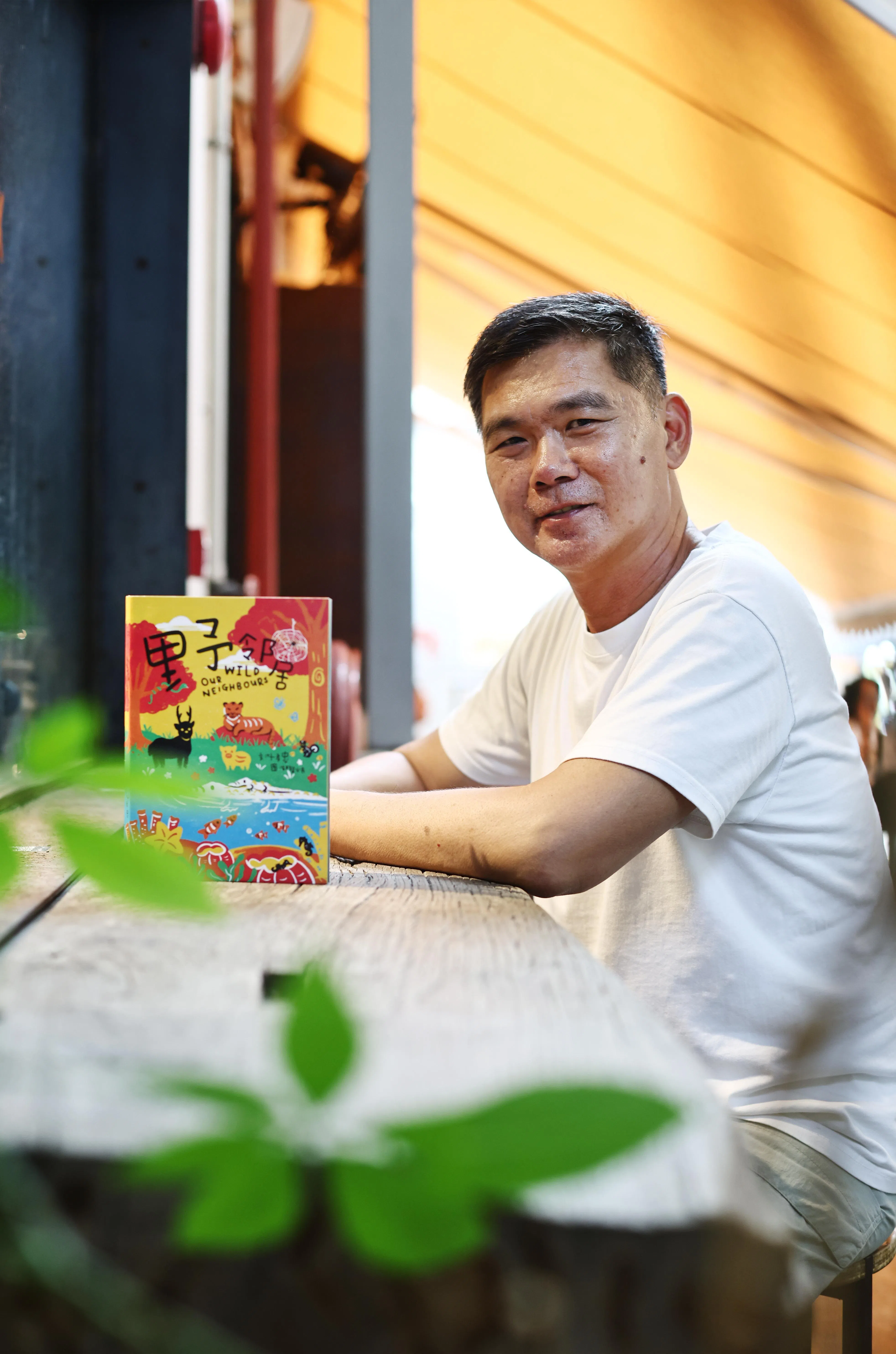 本地旅游达人叶孝忠 。（档案照）