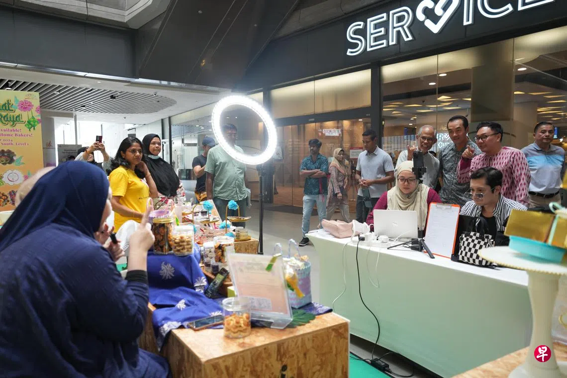 淡滨尼天地斋戒月市集公众可品尝土耳其约旦印尼美食| 联合早报