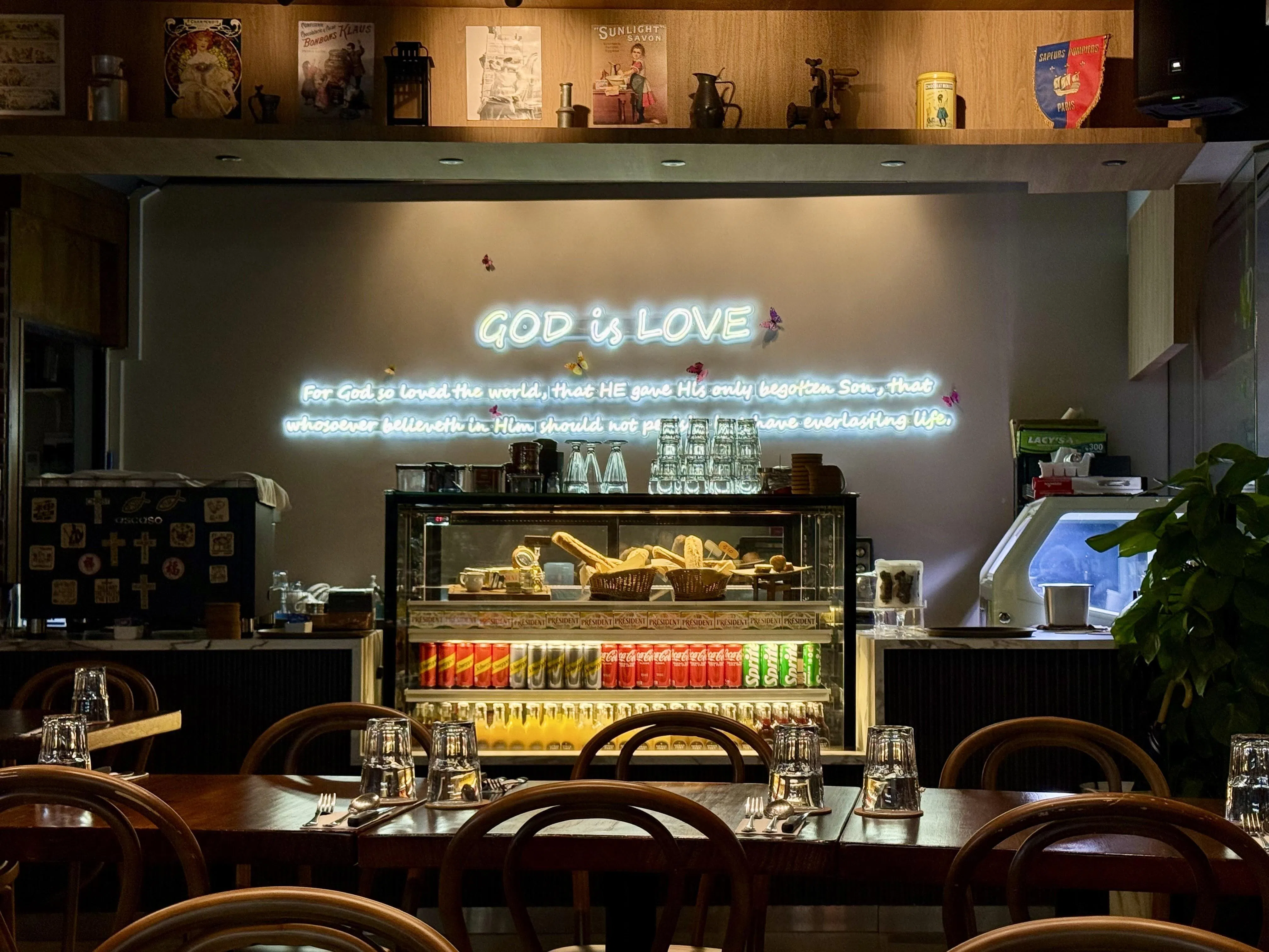 突破咖啡馆是一家社企餐馆，由非营利社会机构突破宣道之家运营。（叶晓虹摄）