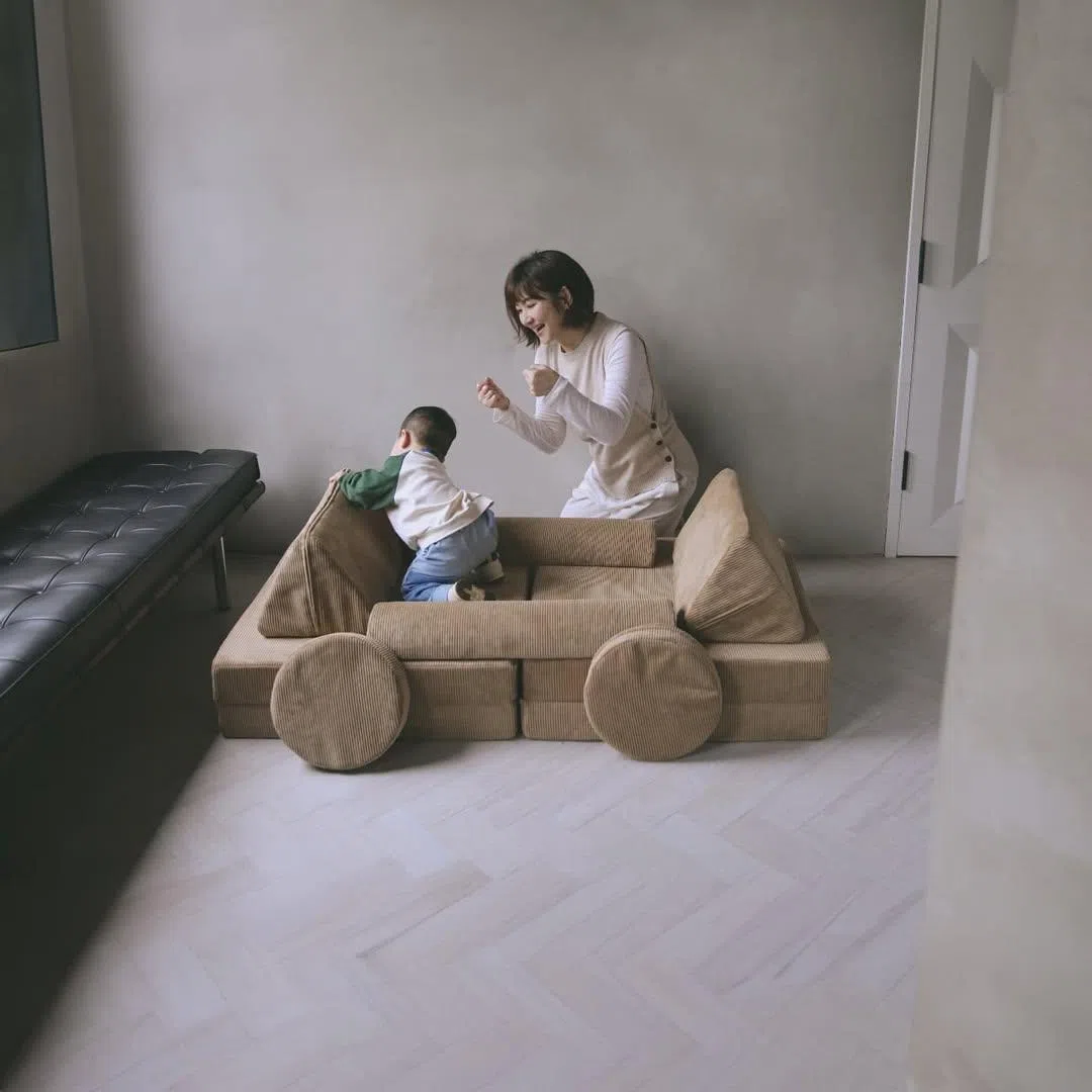 Selina的儿子“小腰果”已经两岁多了。（取自Selina IG）