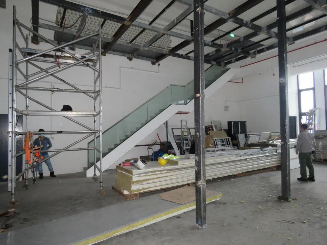 刘学建事发时爬上鹰架的最顶层，之后从3.5米高处坠落，送院后不治。（人力部提供）