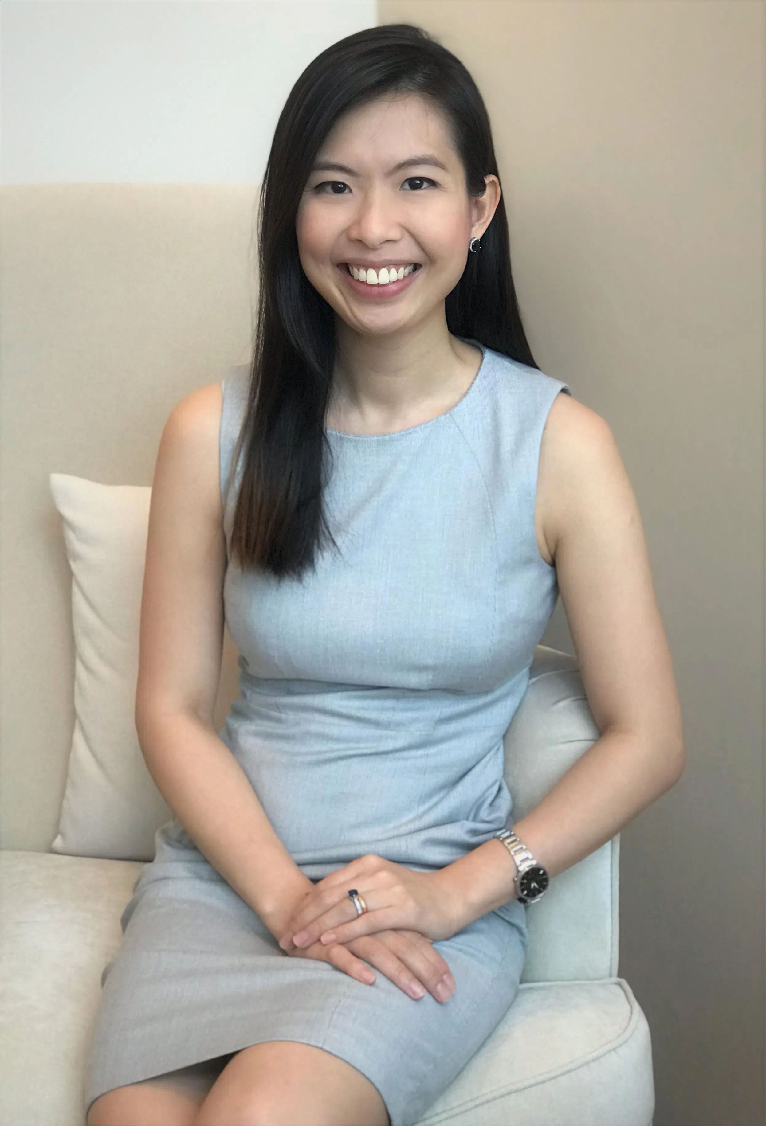 心理学家周泳伶：对某些人而言，相比与真人交谈，跟机器人聊天，感觉更安全，压力较小。（受访者提供）