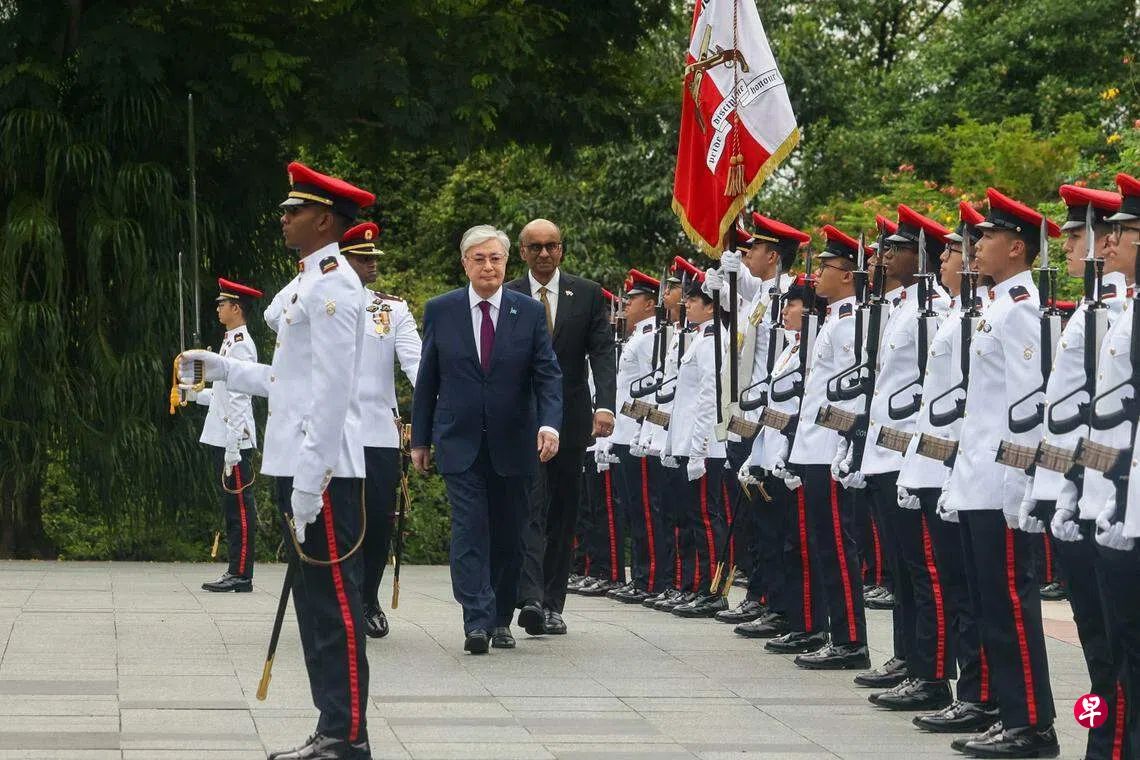 新加坡与哈萨克斯坦深化经济高等教育和安全等合作| 联合早报