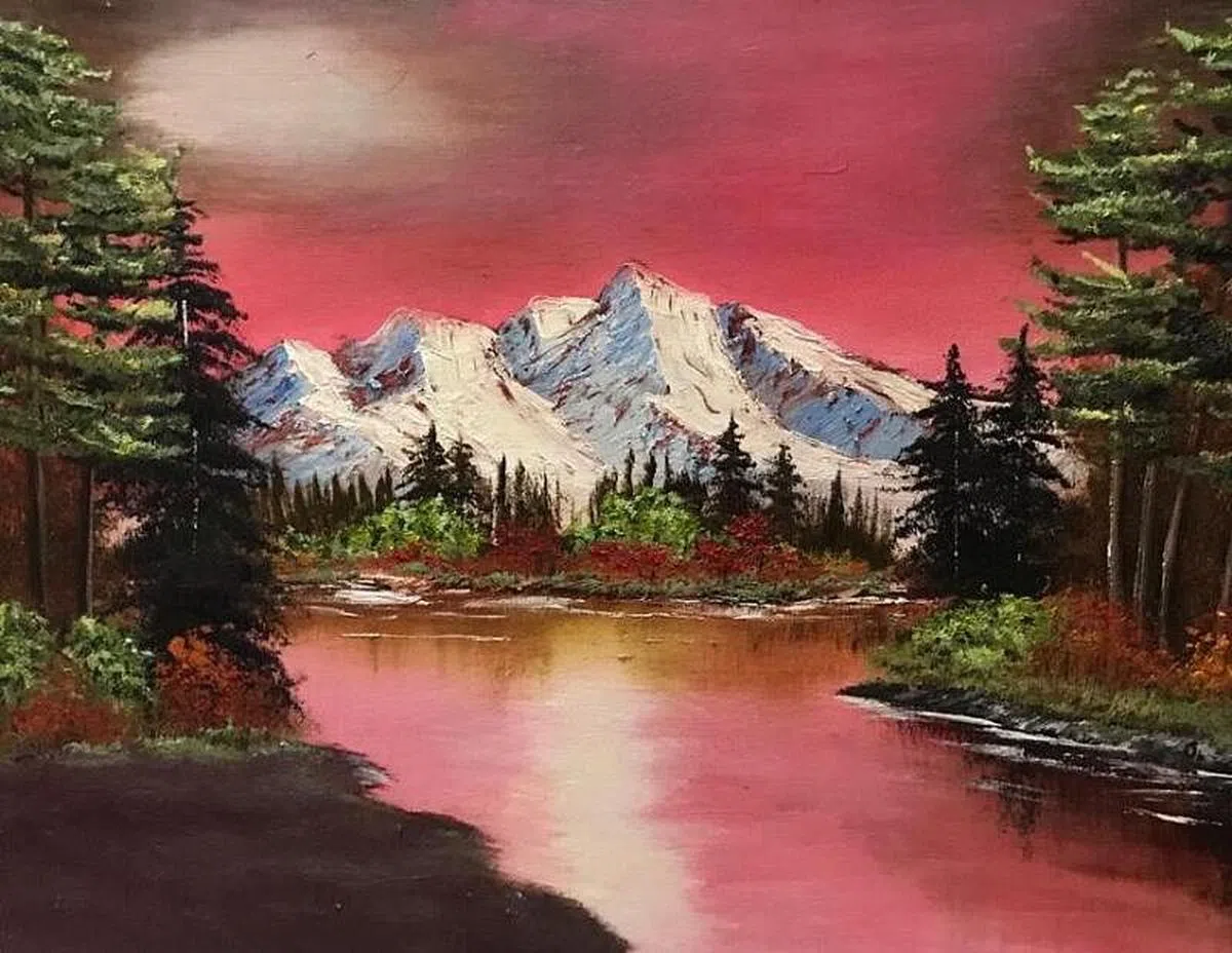 马艾妮的画作。(受访者提供）