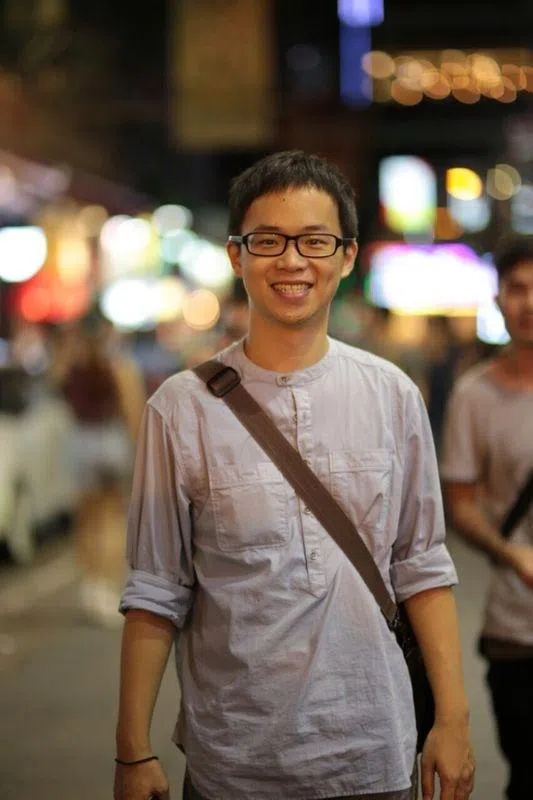 来自香港的南洋理工大学社会学系博士生张立健，2021年起投稿给早报言论版。（张立健提供）