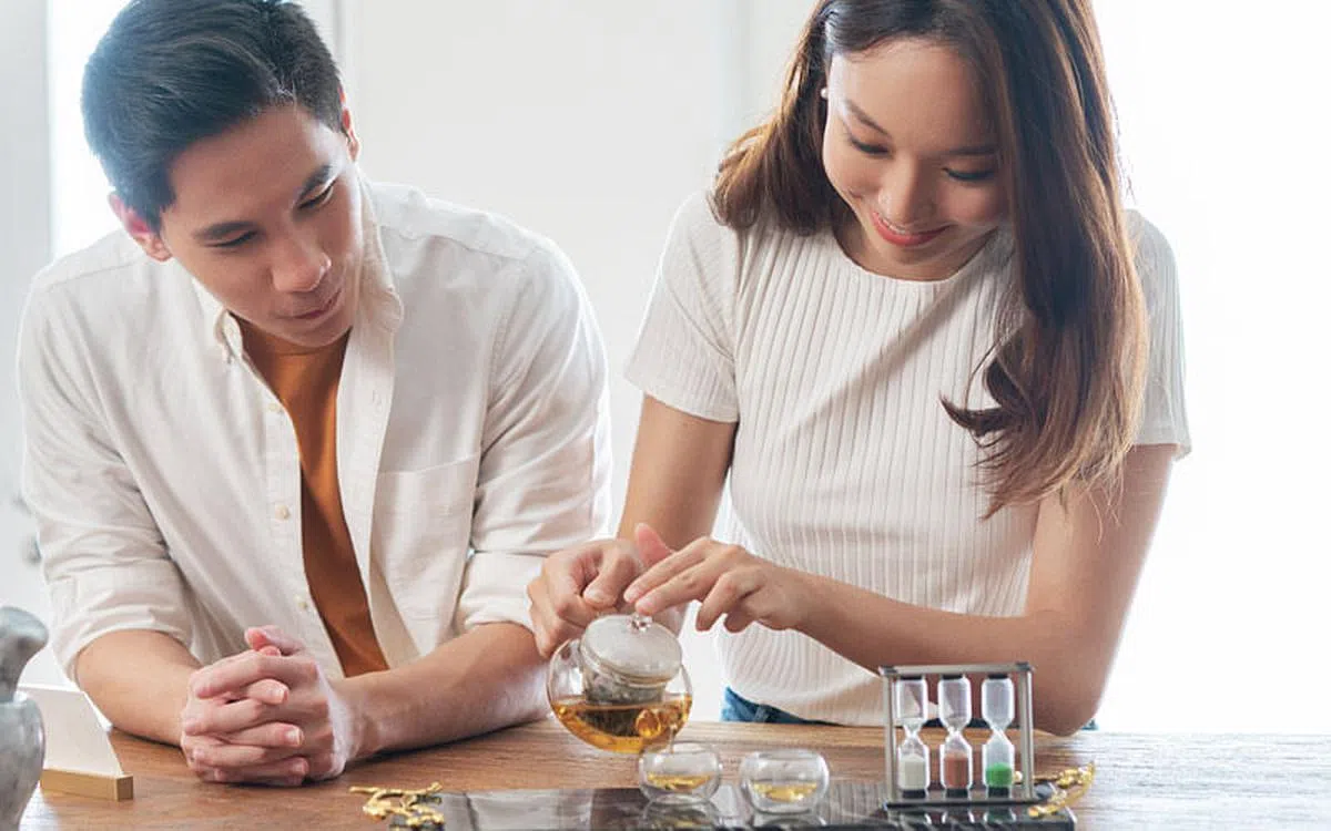 品尝养生花草茶，开启健康之旅。（图／圣淘沙豪亚度假酒店提供）