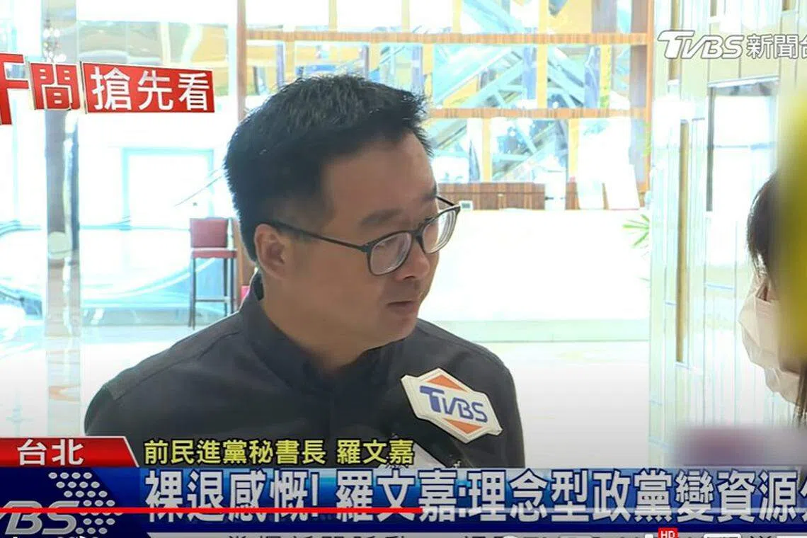 民进党前秘书长罗文嘉2020年接受采访时称，民进党已成世俗化政党。（youtube截图）