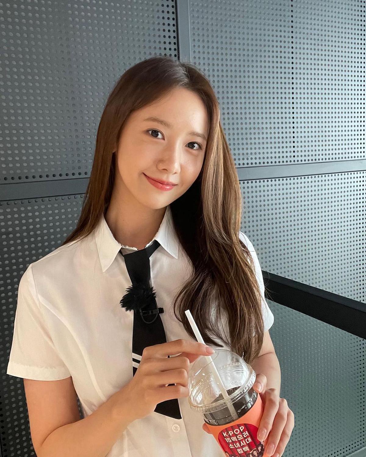 润娥（Yoona）是少女时代中的“门面担当”。（取自艺人IG）