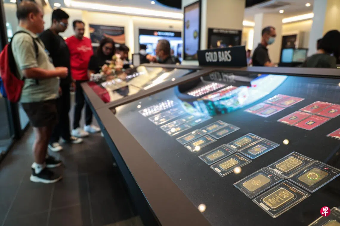 黄金渐受年轻人追捧有金店七成顾客是YZ世代| 联合早报
