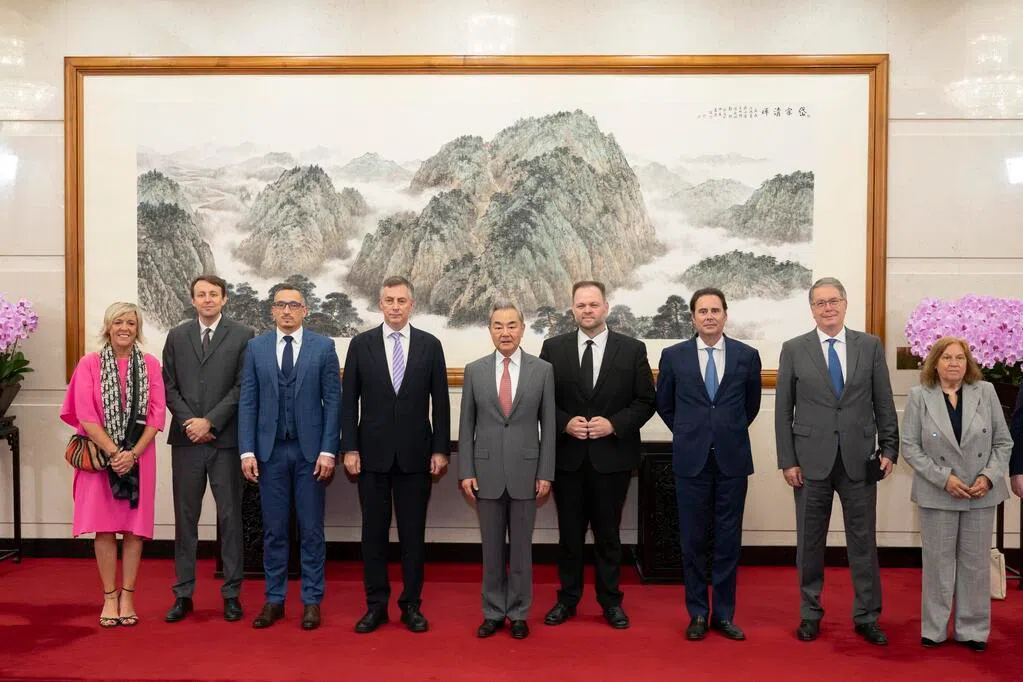 王毅吁中欧避免经贸问题政治化 推动贸易实现动态平衡
